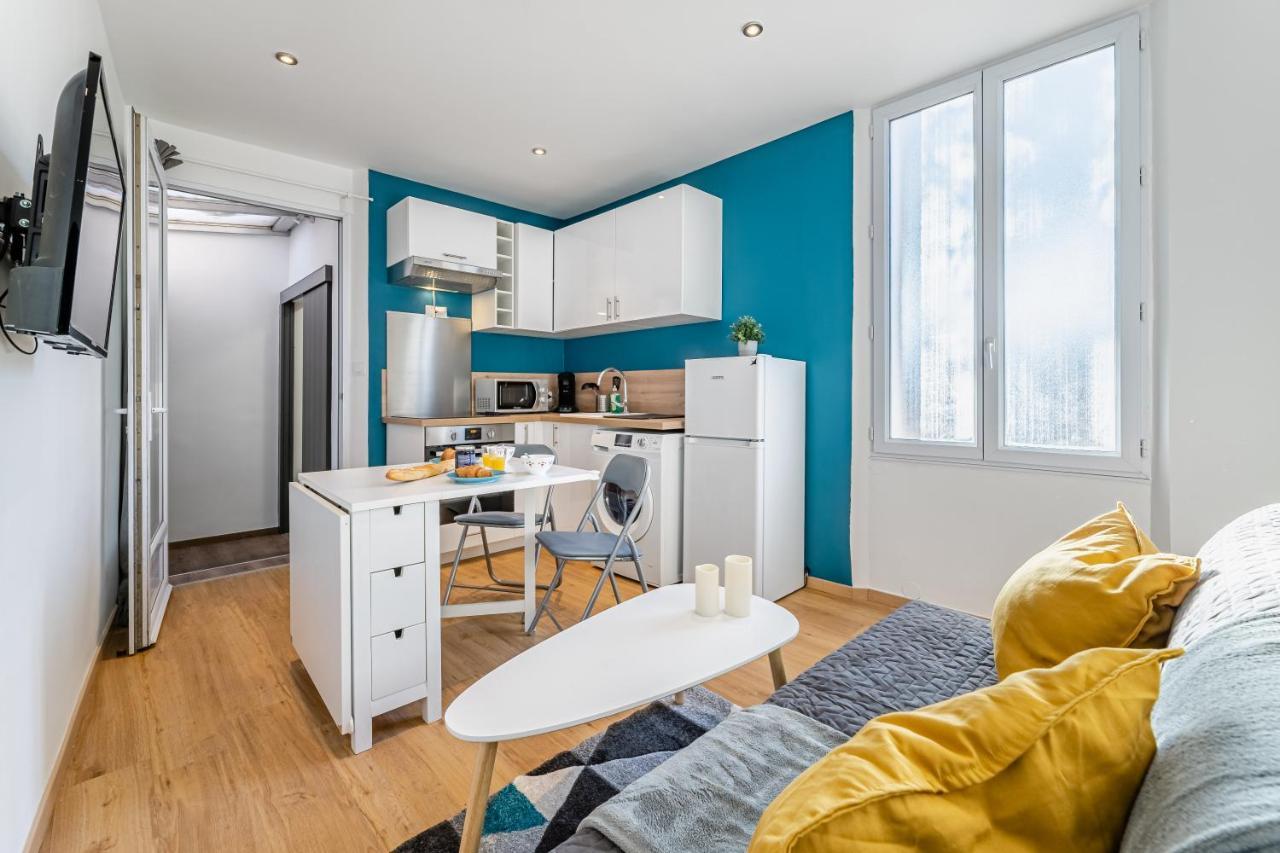 Appartement Logement entier T1bis, 4personnes, climatisé,calme à Toulon Extérieur photo