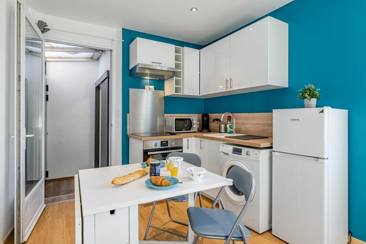 Appartement Logement entier T1bis, 4personnes, climatisé,calme à Toulon Extérieur photo